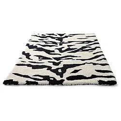 Deurmat - Zebra Tufted Wool Premium (wit/zwart)