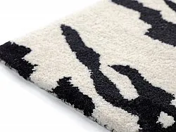 Deurmat - Zebra Tufted Wool Premium (wit/zwart)