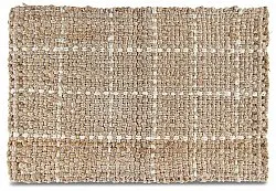 Deurmat - Esther (natuur/wit)