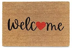 Deurmat - Heart (natuur)