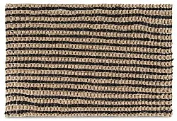 Deurmat - Skylar (natuur/zwart)