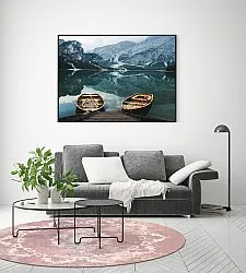 Rond vloerkleed - Nefta (roze)