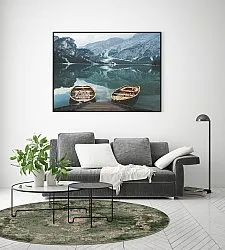 Rond vloerkleed - Taknis (groen)