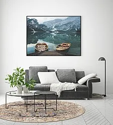 Rond vloerkleed - Bouhjar (beige/multi)