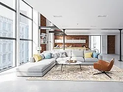 Wilton - Douz (blauw/multi)