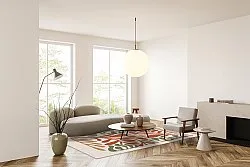 Wilton - Fern (beige/multi)