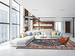 Wilton - Vakifli (blauw/multi)