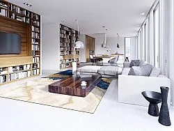 Wilton - Padova (blauw/wit/goud)