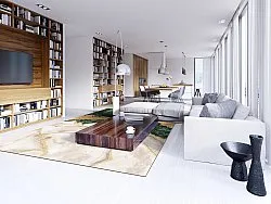 Wilton - Padova (groen/wit/goud)