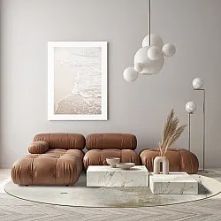 Rond vloerkleed - Aurelia (beige)