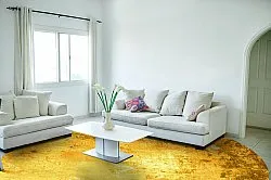 Rond vloerkleed - Salitto (goud)
