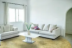 Rond vloerkleed - Chodos (goud)