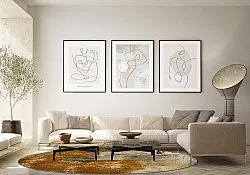 Rond vloerkleed - Olivera (bruin)