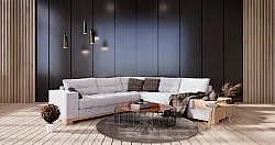 Rond vloerkleed - Olmedo (grijs/beige)