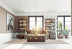 Wilton - Bornos (grijs/beige)