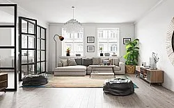 Wilton - Giave (beige/blauw)