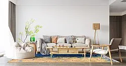 Wilton - Sindia (beige/blauw)