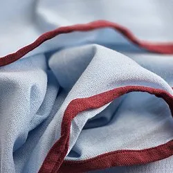 Katoenen tafelkleed - Yrsa (blauw)