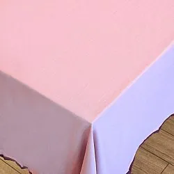 Katoenen tafelkleed - Yrsa (roze)