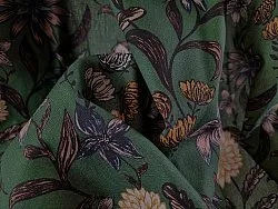 Katoenen tafelkleed - Lotten (donkergroen)