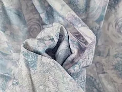 Katoenen tafelkleed - Soft (blauw)