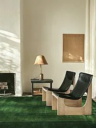 Recycled PET with viscose look (groen)