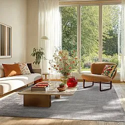 Recycled PET with viscose look (grijs)