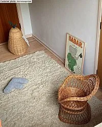 Wollen-vloerkleed - Aliste Wool Shaggy (alabaster gleam)