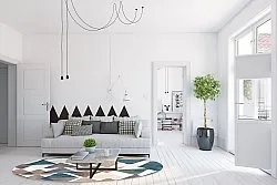 Rond vloerkleed - Branco (multi)