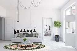 Rond vloerkleed - Laconi (multi)