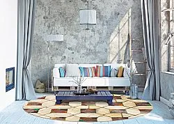 Rond vloerkleed - Evisa (multi)