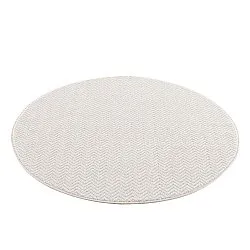 Ronde vloerkleden - Pandora (wit)