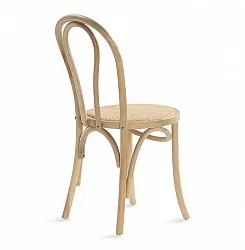 Stoel - Bistro (rotan/natuur) - 2 stuks