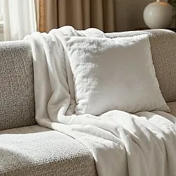 Dekens - Aranga Super Soft Throw (wit)