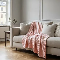 Dekens - Juneau Blanket (roze)