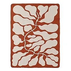 Dekens - Katalia Jacquard Blanket (bordeaux)