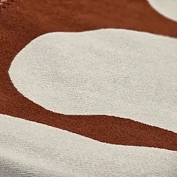 Dekens - Katalia Jacquard Blanket (bordeaux)