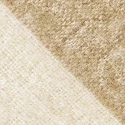 Dekens - Wollenmix plaid - Beatriz Stripe (beige/wit)