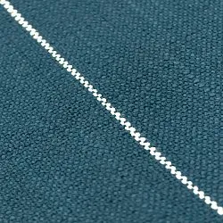 Dekens - Katoenen plaid - Martina Stripe (blauw/wit)