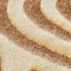 Dekens - Wollenmix plaid - Melody (bruin/beige)