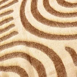 Dekens - Wollenmix plaid - Melody (bruin/beige)
