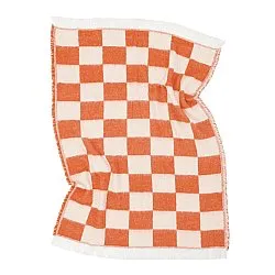 Dekens - Wollenmix plaid - Audrey Check (roze/gebroken wit)