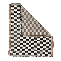 Dekens - Wallace Tapestry Blanket (zwart/wit)