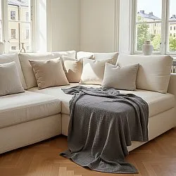 Dekens - Vanja Throw (zwart)