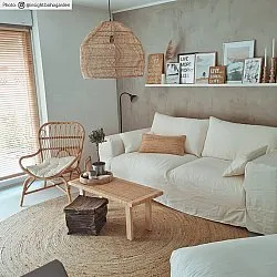 Ronde vloerkleden - San Francisco (jute)