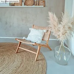 Ronde vloerkleden - San Francisco (jute)