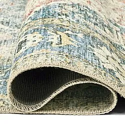 Vlakgeweven vloerkleed - Alvand (blauw)