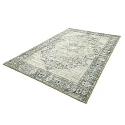 Vlakgeweven vloerkleed - Alvand (grijs)