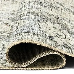 Vlakgeweven vloerkleed - Alvand (grijs)