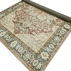 Vlakgeweven vloerkleed - Alvand (rood)